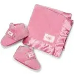 Ugg Infant Bixbee Bootie and Lovey Blanket Bubblegum