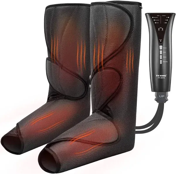 Fit King Air Compression Leg Massager with Heat FT-058A