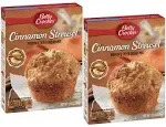 Betty Crocker Muffin Mix, Cinnamon Streusel, 13.9 oz (2 Pack)