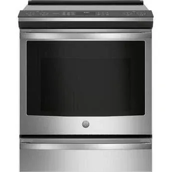 GE Profile 30" Slide-In Induction Convection Range