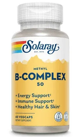 Solaray Methyl B-Complex 50 60 Caps