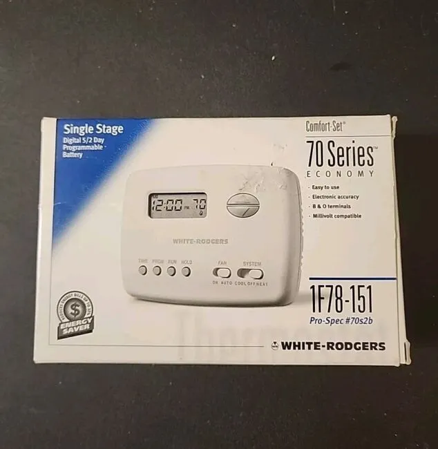 1F78-151 White-Rodgers Single Stage Programmable Thermostat