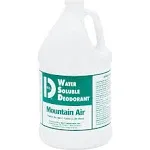 Big D Water Soluble Deodorant, Mountain Air, 1 Gallon, 4/Carton