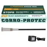 Corro-Protec Powered Anode for Water Heater, 20-Year Warranty + Eliminates Smell