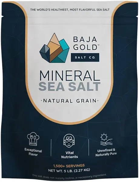 Baja Gold Mineral Sea Salt