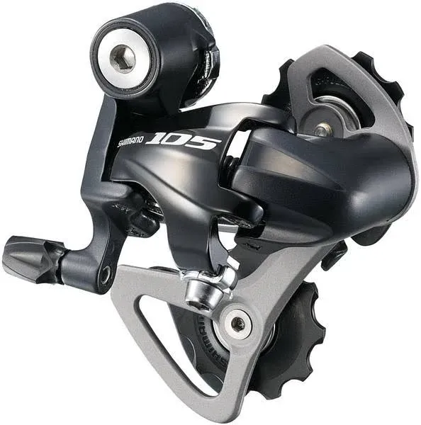 Shimano 105 RD-5701-SS Short Cage Rear Derailleur, Black