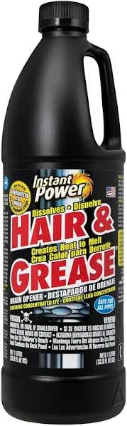 Instant Power Hair & Grease Drain Opener