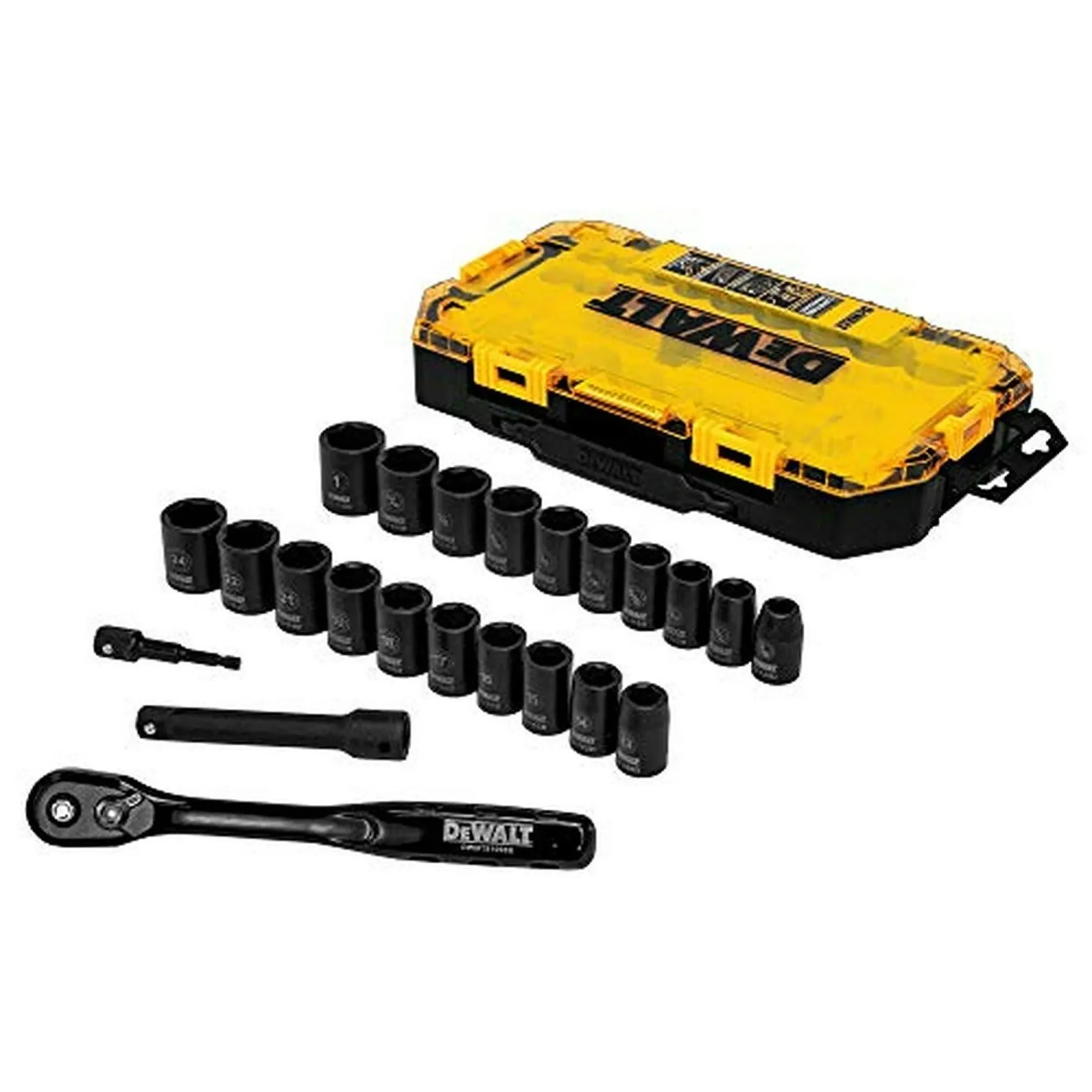 DeWalt 1/2" Drive Impact Socket Set (23 Piece)