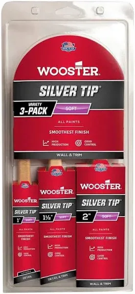 Wooster 5229 Silver Tip Paint Brush