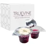 TrueVine Economy Communion Cups and Wafer Set - Prefilled Cups with Fresh Unleavened Bread & Grape Juice - Carefully Packaged & Easy to Open