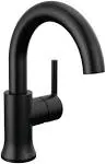 Delta Trinsic: Single Handle Bathroom Faucet, 559HAR, Matte Black