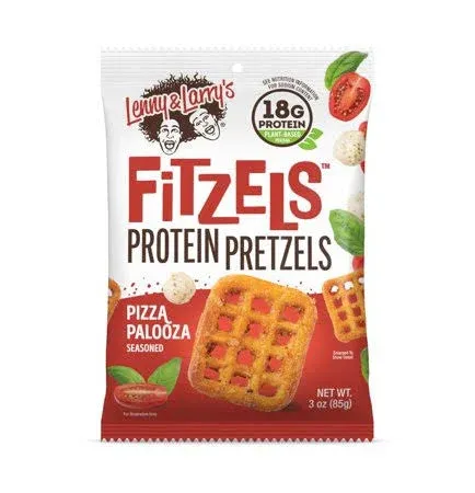 Lenny & Larry's Fitzels Pizza Palooza Seasoned Protein Pretzels (3 oz)