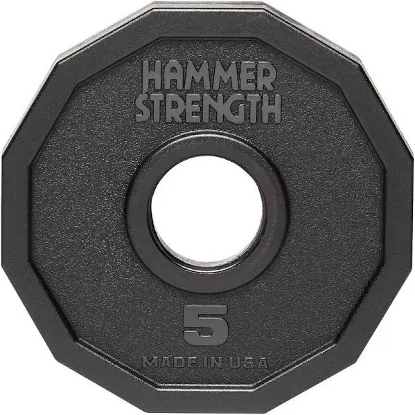 Hammer Strength Urethane 12-Sided Olympic Plates