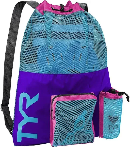 TYR Big Mesh Mummy Backpack - Blue