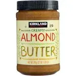 Kirkland Signature Creamy Almond Butter 27 oz