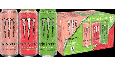 Monster Energy Zero Sugar Ultra, Variety Pack, 16 Fluid Ounce (Pack of 24)