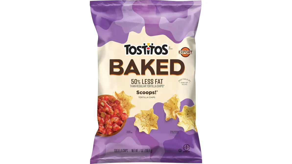 Tostitos Tortilla Chips Scoops Oven Baked