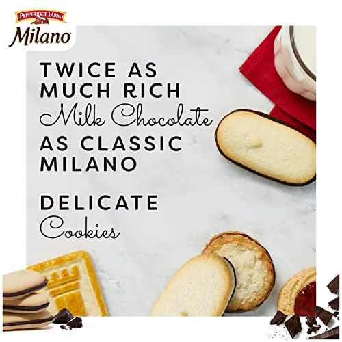 Pepperidge Farm Milano Double Dark Chocolate Cookies, 7.5 oz. Bag