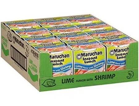 Maruchan Instant Lunch Lime Flavor with Shrimp