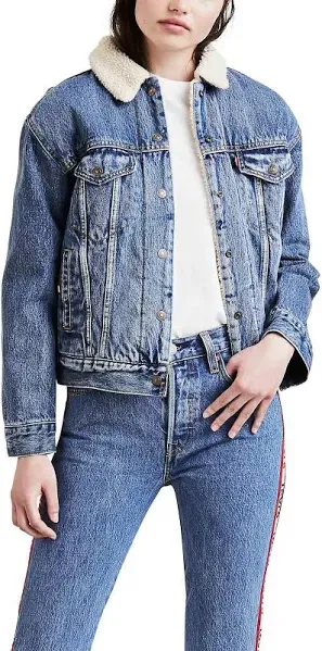 Levi's Ex-Boyfriend Sherpa Trucker Jacket Women's