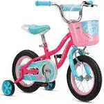 Schwinn Elm Girls Bike for Toddlers and Kids 12-Inch Wheels Pink