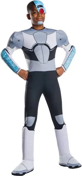 Teen Titan Go Movie Cyborg Deluxe Costume