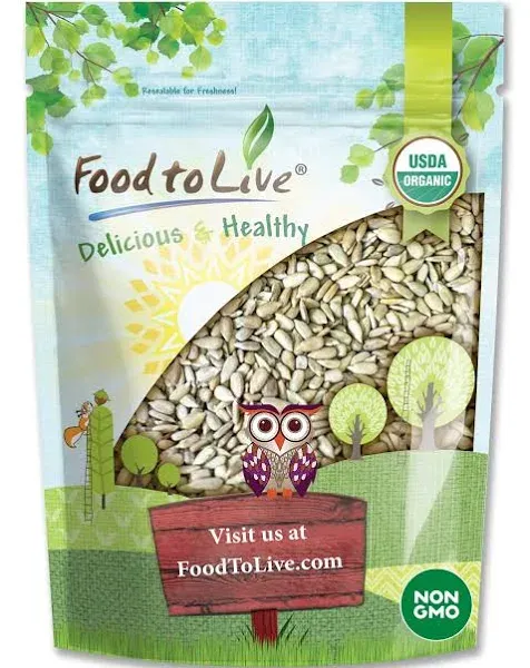 Food to Live Organic Sprouted Sunflower Seeds