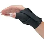 Comfort Cool Thumb CMC Restriction Splint Black / Large Plus / Right