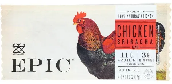 Epic Chicken Sriracha Bar (1.3 oz)