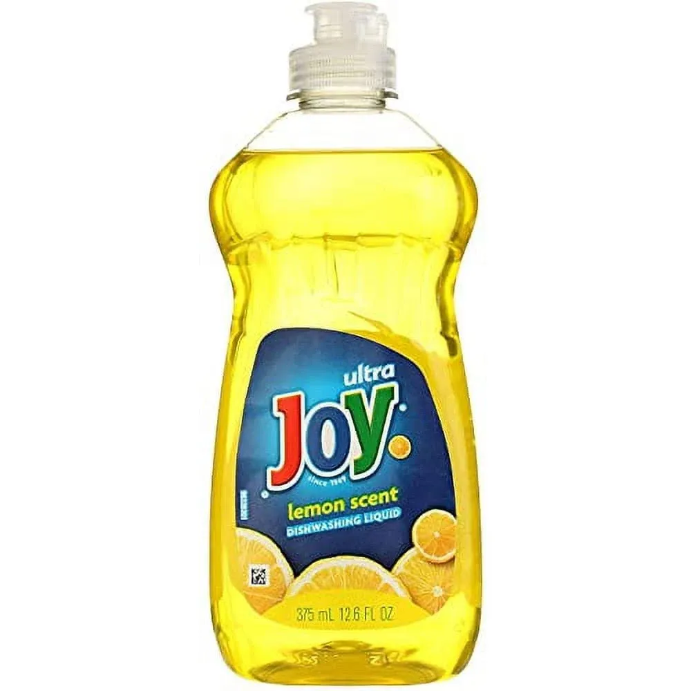 Joy Dishwashing Liquid, Lemon Scent, 12.6 oz Bottle