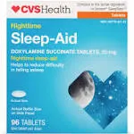 CVS Pharmacy Nighttime Sleep Aid Tablets, Doxylamine Succinate 25mg - 96 ct