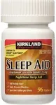 Kirkland Signature Sleep Aid Doxylamine Succinate 25 mg x Tabs (53201812) No Flavor 96 Count, Packaging May Vary