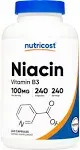 Nutricost Niacin Vitamin B3 Capsules