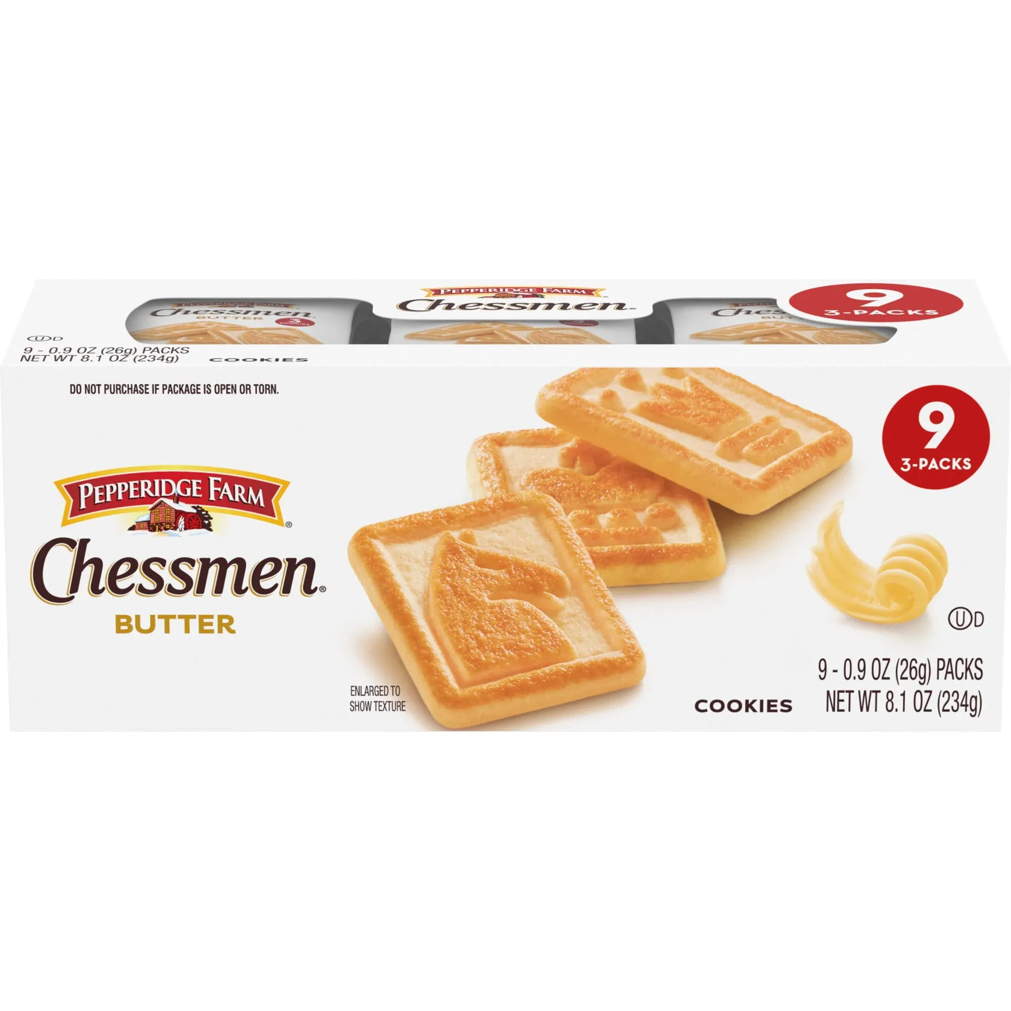 Pepperidge Farm Chessmen Butter Cookies