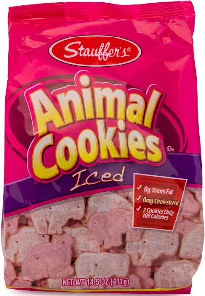 Stauffer's Animal Cookies Iced