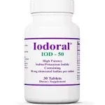 Iodoral 50 MG Iodine - Optimox