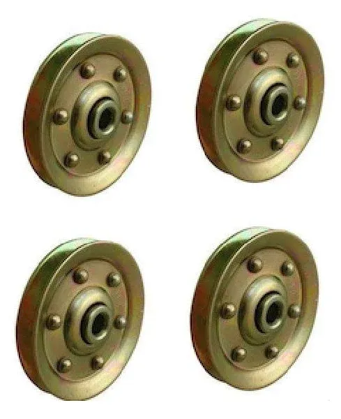 Safe Installation 3-Inch Garage Door Pulley Set - Easy to Install - 200LB Load