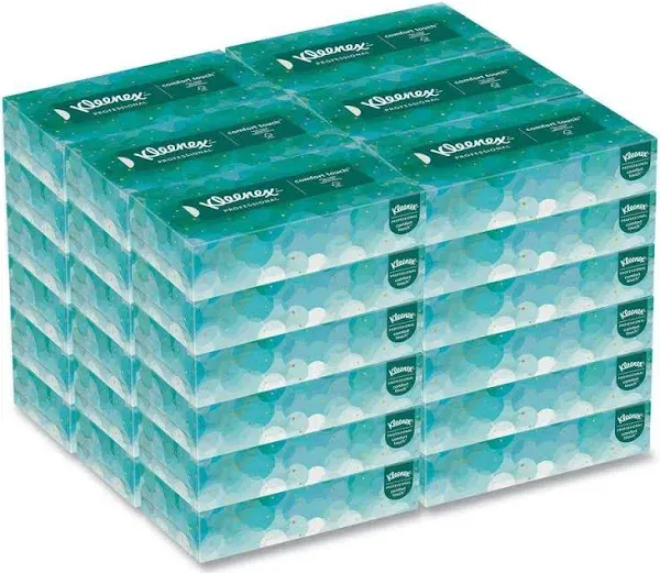 Kleenex Facial Tissue 2-Ply White