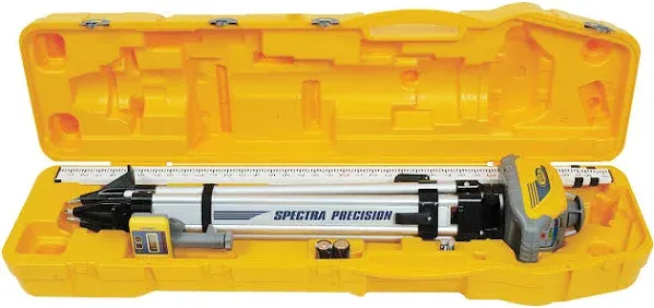 Spectra Precision LL100N Laser Level, Self-Leveling laser with HR320 Receiver,