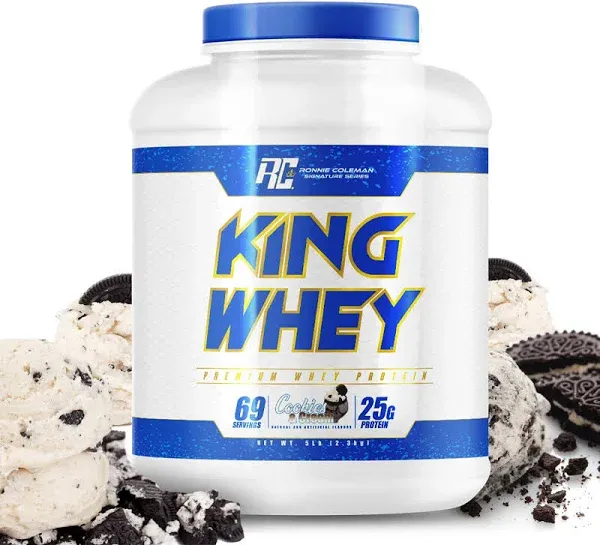 Buy King Whey Premium Protein 5lbs - BLACK Edition: Price & Review | Ronnie Coleman Signature Series