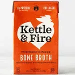 Kettle & Fire Turmeric Ginger Flavor Bone Broth (1.06 lbs)