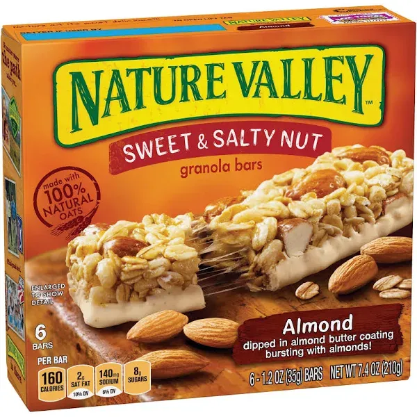 Nature Valley Sweet and Salty Nut Almond Granola Bars, 36 Ct.