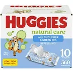 Huggies Natural Care Refreshing Baby Wipes