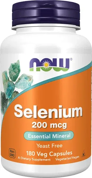 Now Foods Selenium 200 mcg