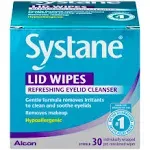 Systane Eyelid Wipes, Pre-Moistened - 30 wipes