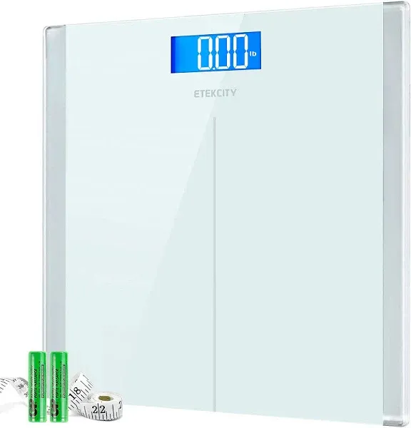 Scale for Body Weight, Bathroom Digital Electric Scale for People, Measures Weig