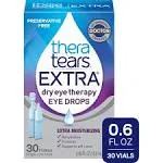 Thera Tears Extra Lubricant Eye Drops, Dry Eye Therapy - 30 vials, 0.60 fl oz