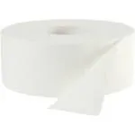 JRT Bath Tissue, Jumbo, 2-Ply, White, 1000 ft/Roll, 12 Rolls/Carton