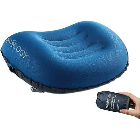 Trekology Ultralight Inflatable Camping Travel Pillow Aluft 2.0 Compressible