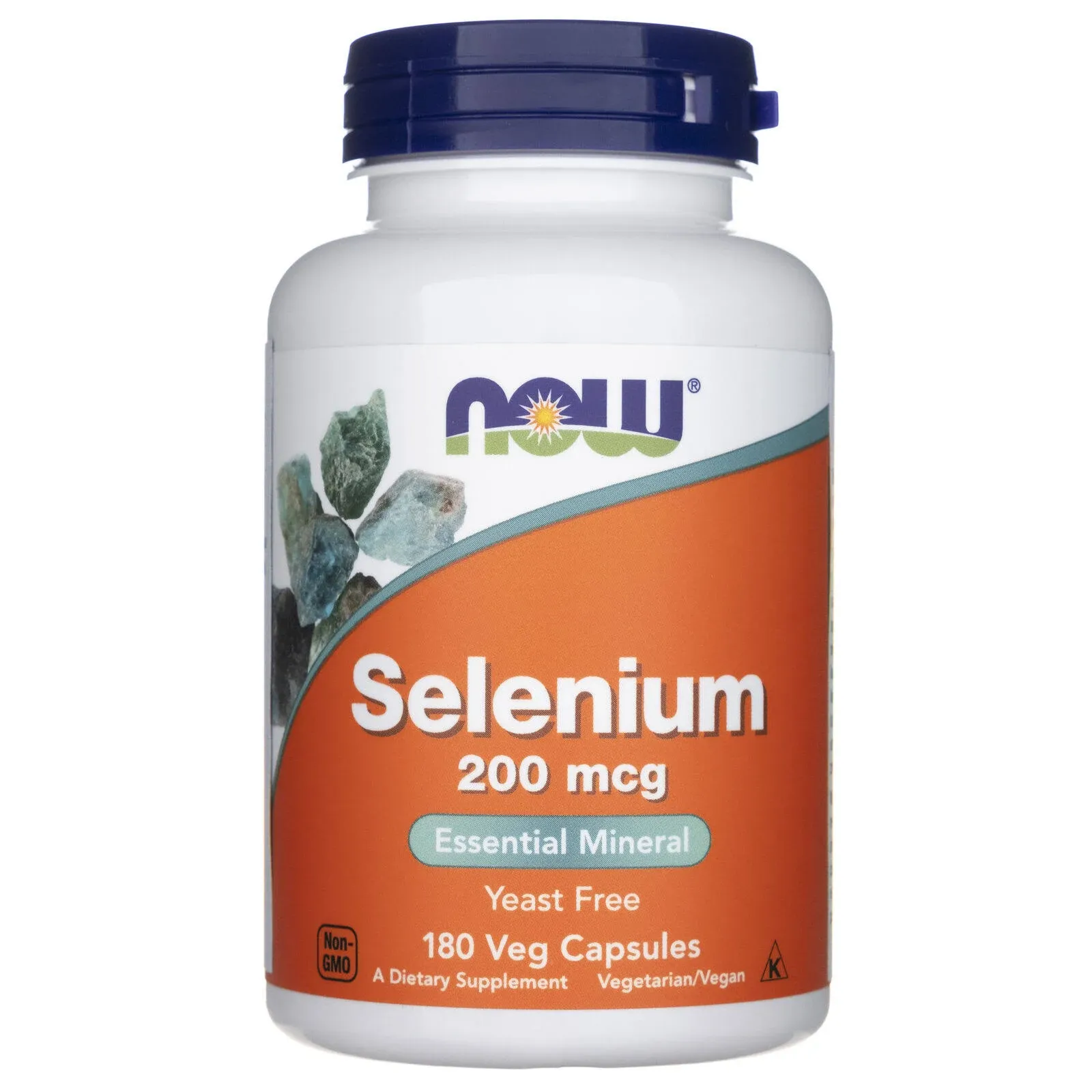 Now Foods Selenium 200 MCG 180 Capsules